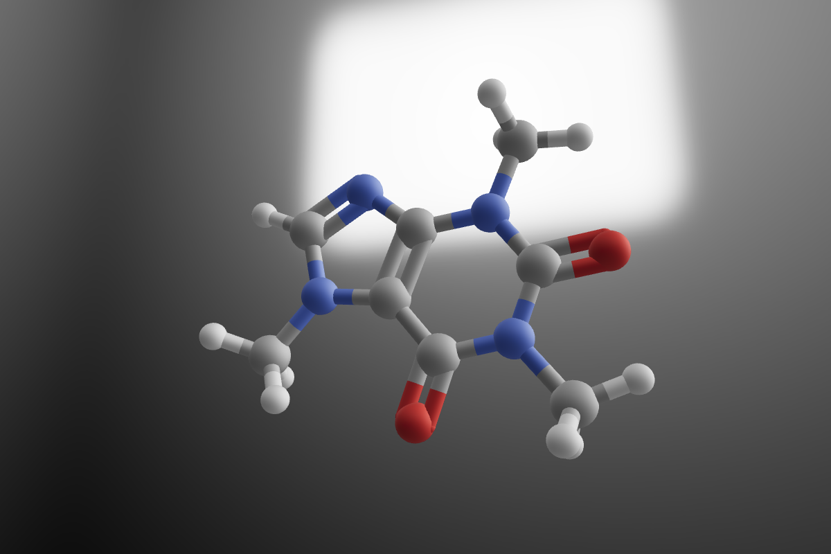 Caffeine structure