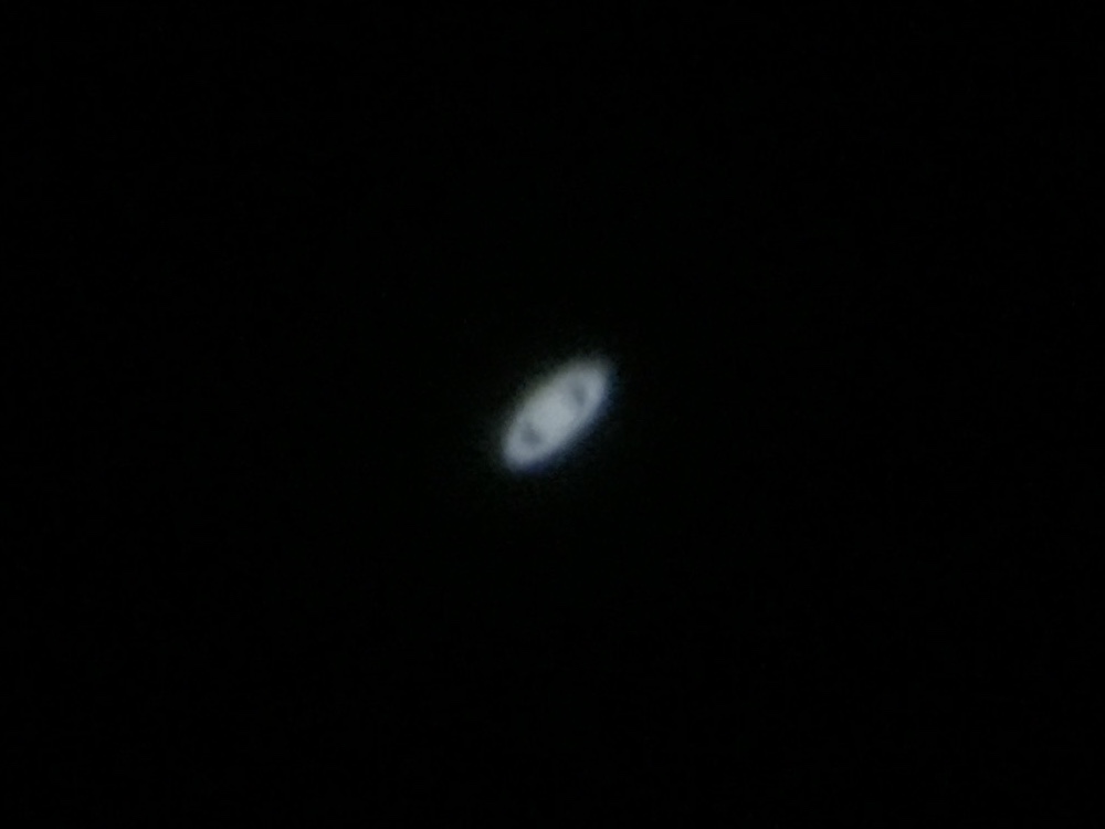 Saturn, through my telescope